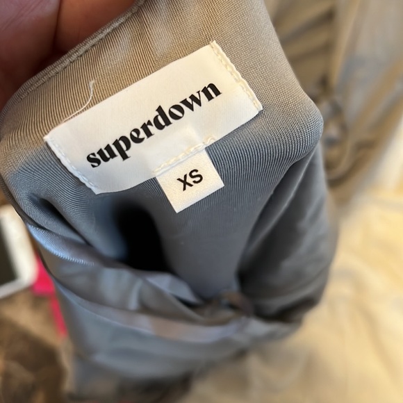 Superdown Erla Cutout Maxi Dress in Light Grey - Picture 10 of 11